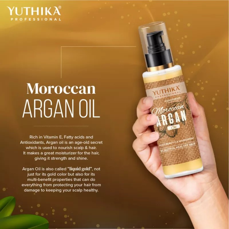 Yuthika Moroccan Argan Hair Oil (30ml)