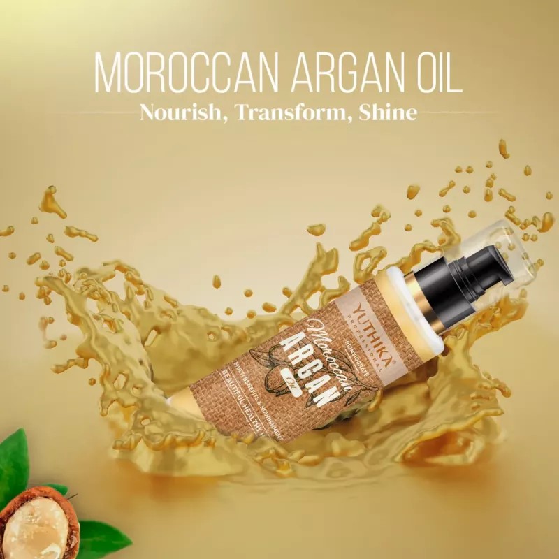 Yuthika Moroccan Argan Hair Oil (30ml)
