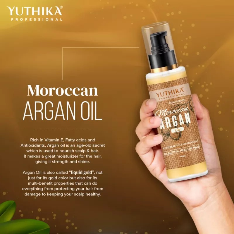 Yuthika Moroccan Argan Hair Oil (100ml)