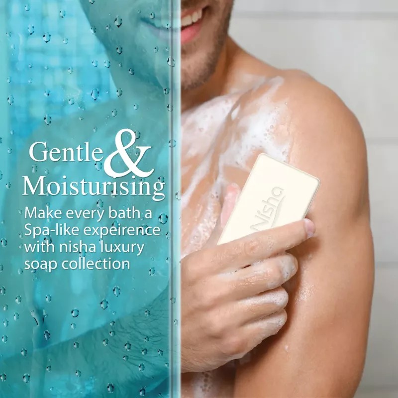 Nisha Luxury Soap Lily of The Valley (100g, Pack of 6)