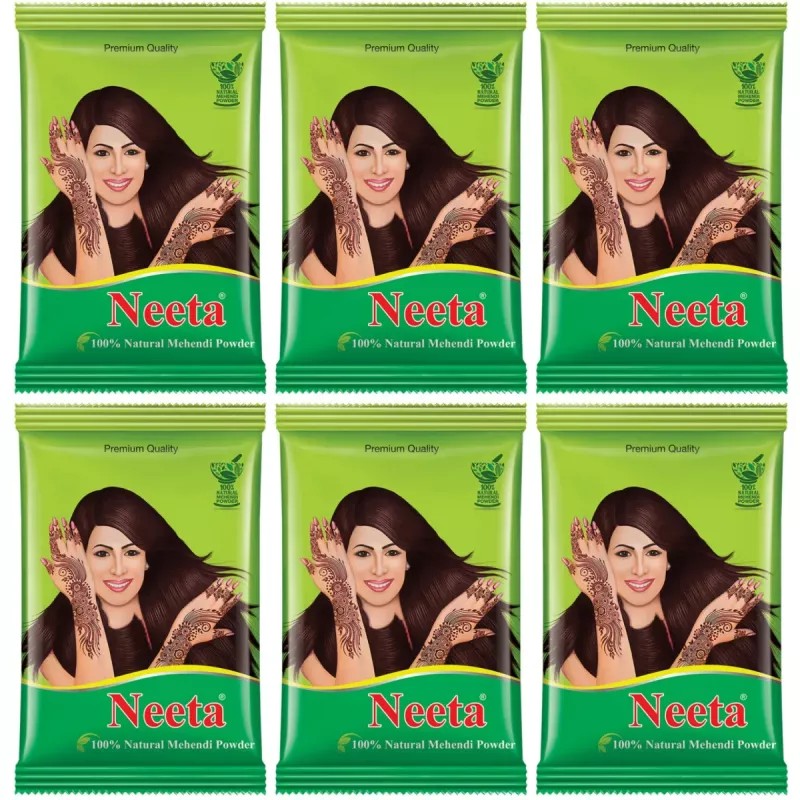 Neeta Mehendi Powder (100g, Pack of 6)