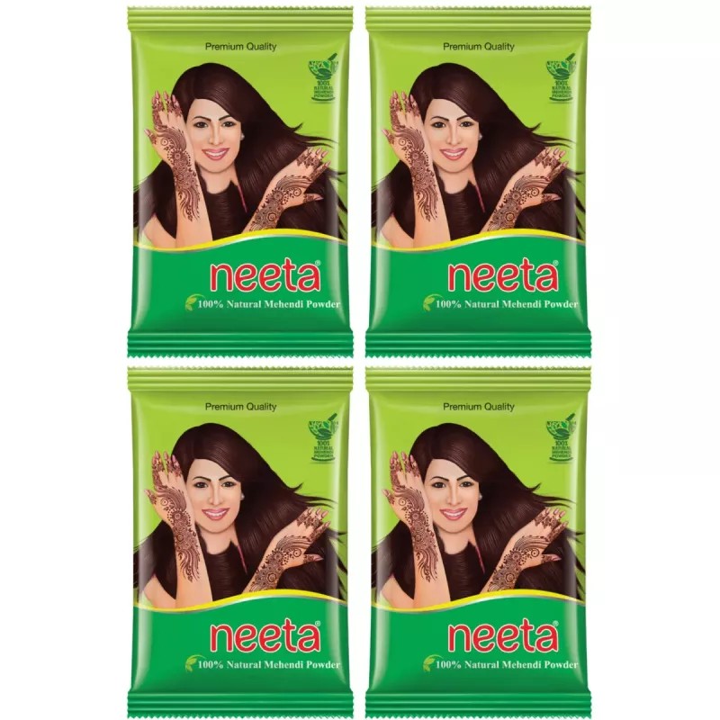 Neeta Mehendi Powder (150g, Pack of 4)