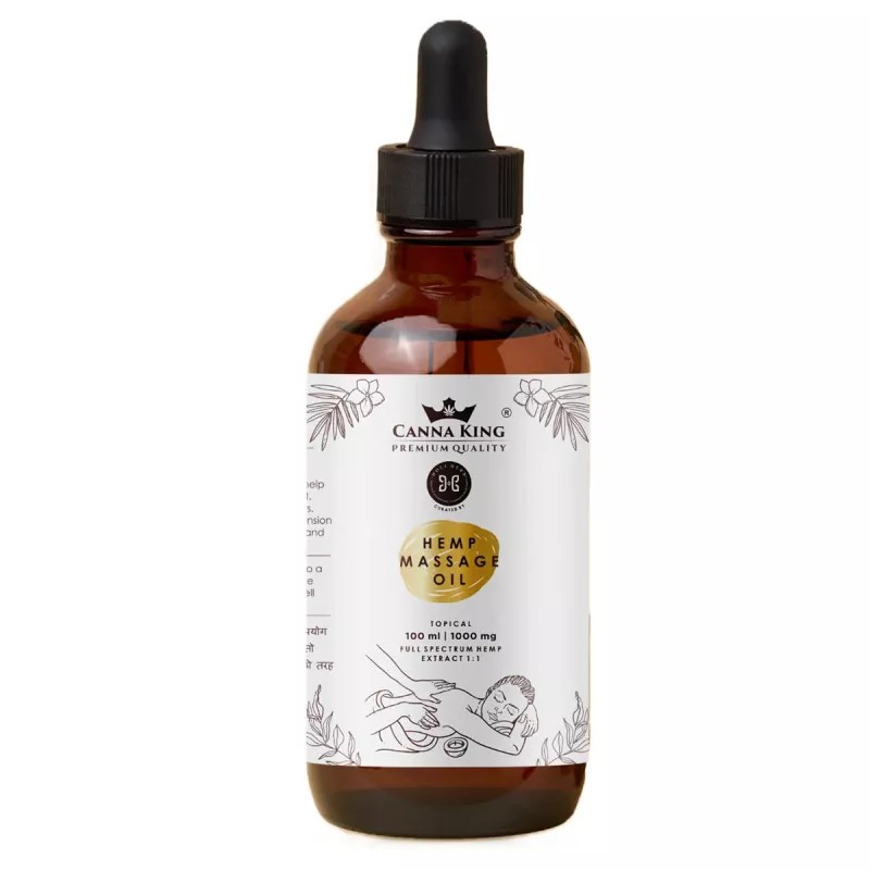 Cannaking Hemp Massage Oil (100ml)