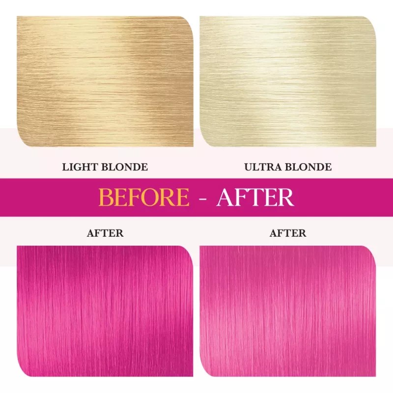 Cosglam Semi Permanent Hair Color (12 Hot Pink) (120g)