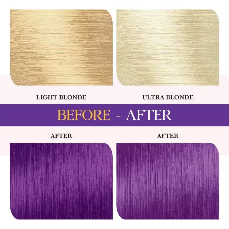 Cosglam Semi Permanent Hair Color (62 Midnight Violet) (120g)