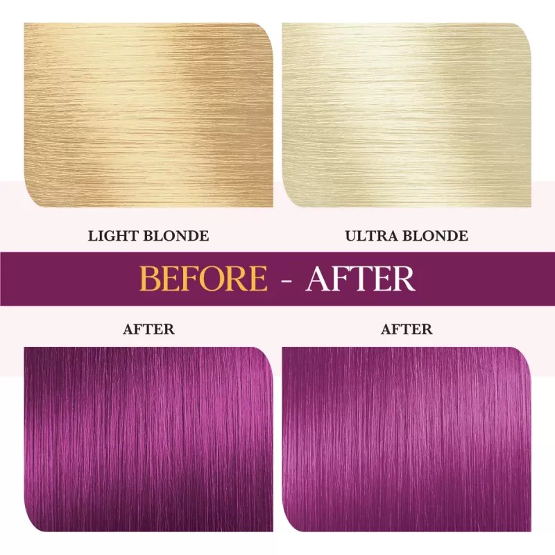 Cosglam Semi Permanent Hair Color (22 French Plum) (120g)