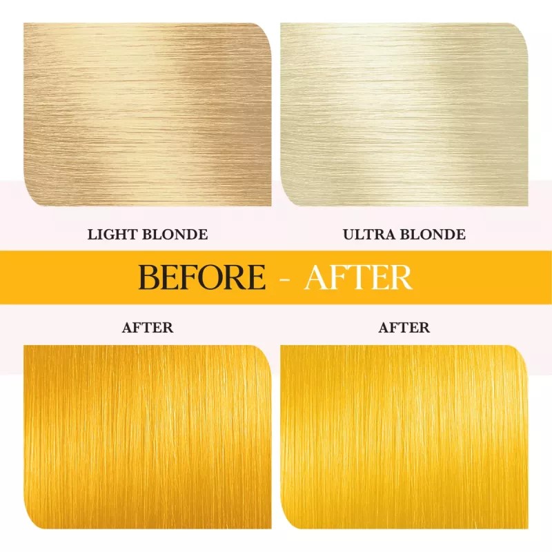 Cosglam Semi Permanent Hair Color (32 Sushine Yellow) (120g)