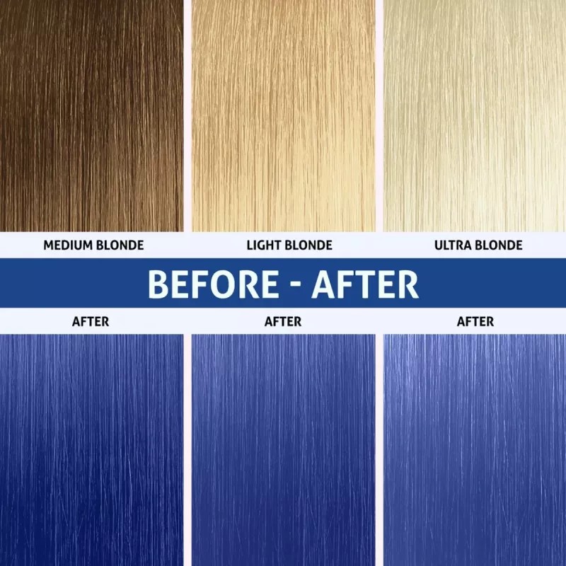 Cosglam Semi Permanent Hair Color (51 Wonder Blue) (120g)