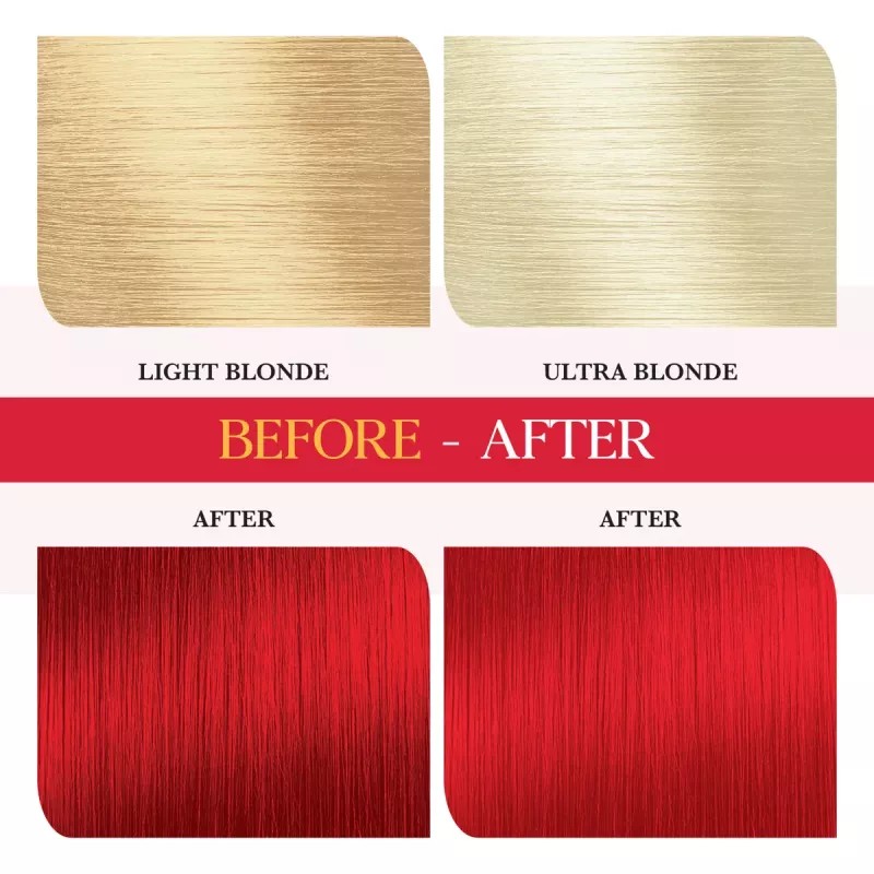 Cosglam Semi Permanent Hair Color (23 Valentine Red) (120g)