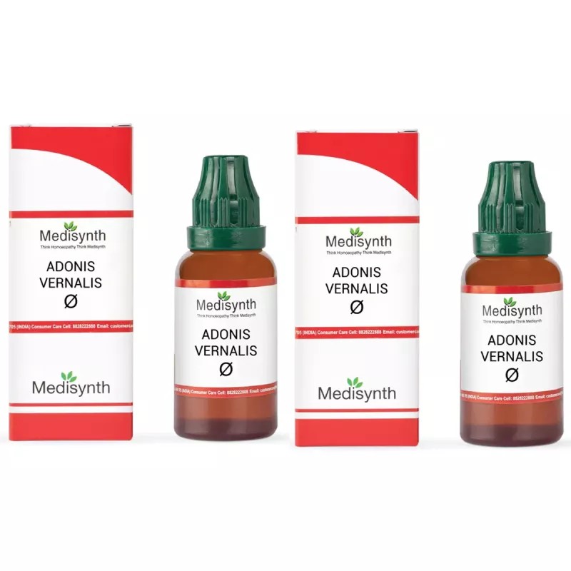 Medisynth Adonis Vernalis 1X (Q) (30ml, Pack of 2)