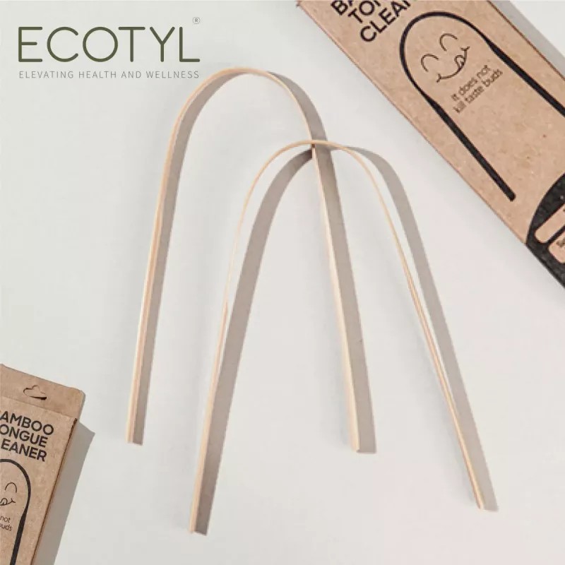 Ecotyl Bamboo Tongue Cleaner (2pcs)
