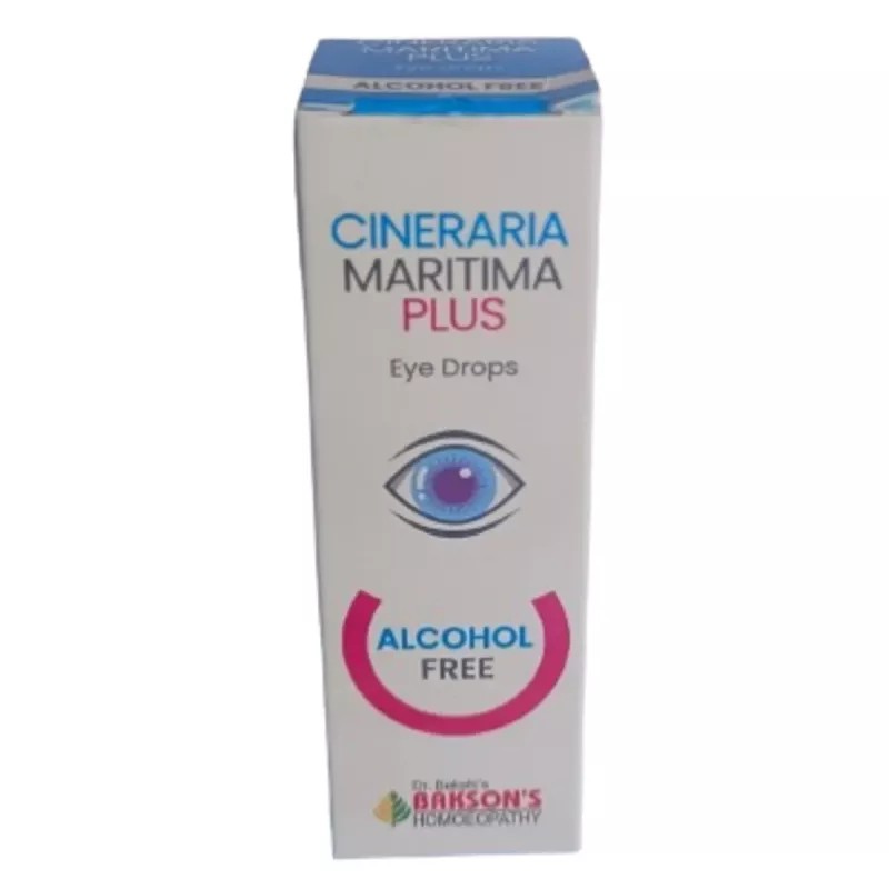 Bakson Cineraria Maritima Plus Eye Drop (Alcohol Free) (10ml)