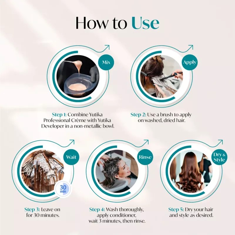 Yuthika Developer For Hair Color 30 Volume 9% (150ml)