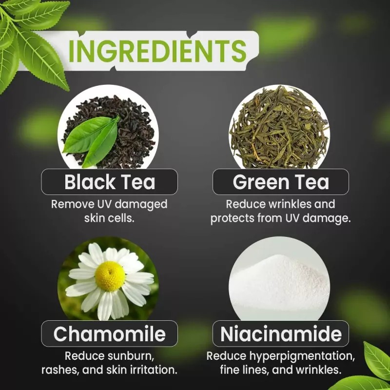 Sheopals Black Tea Lafe Face Wash (100ml)