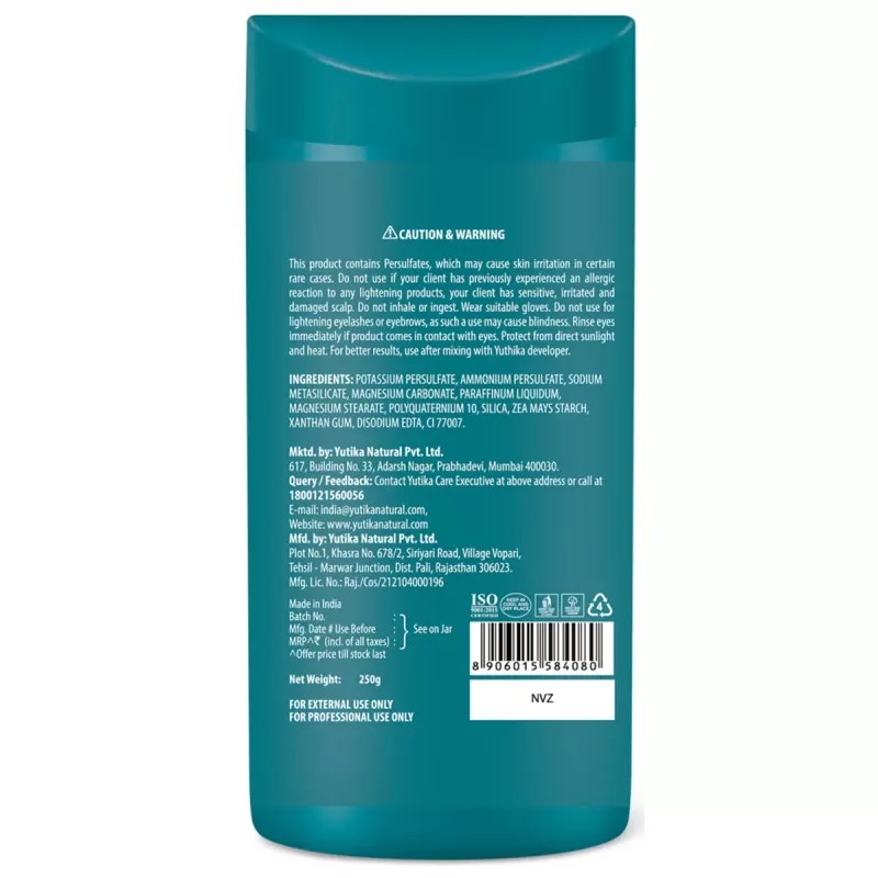 Yuthika Blonde Boost Hair Lightening Powder 9 (250g)