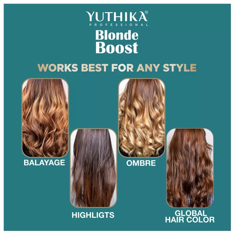 Yuthika Blonde Boost Hair Lightening Powder 9 (250g)