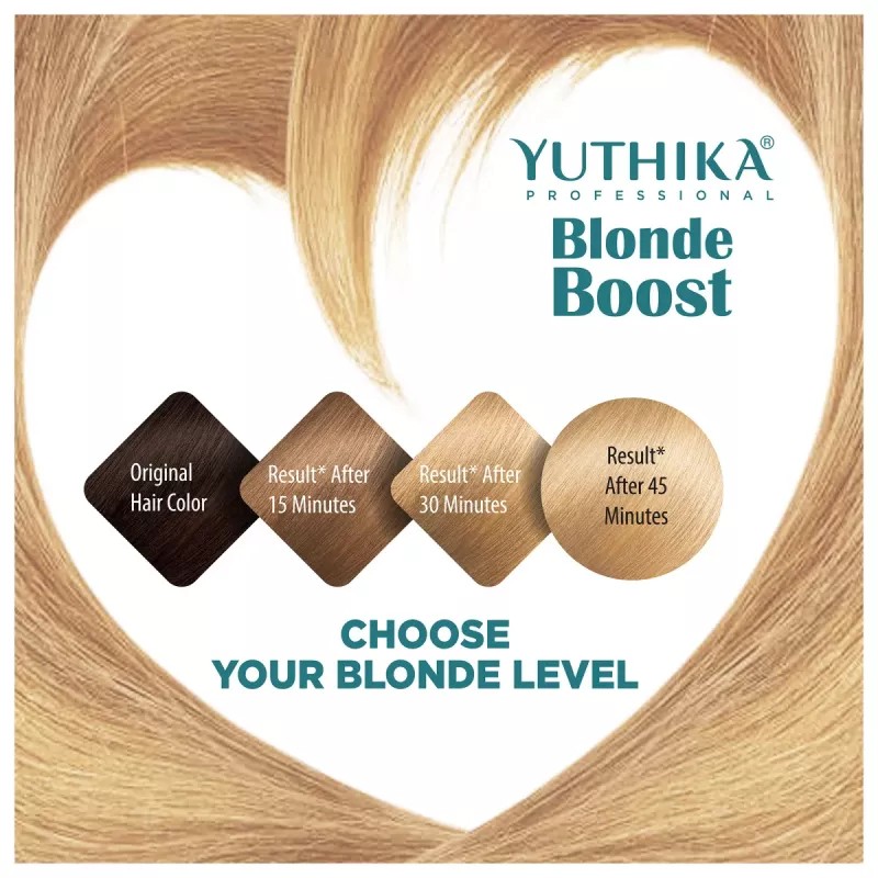 Yuthika Blonde Boost Hair Lightening Powder 8 (500g)