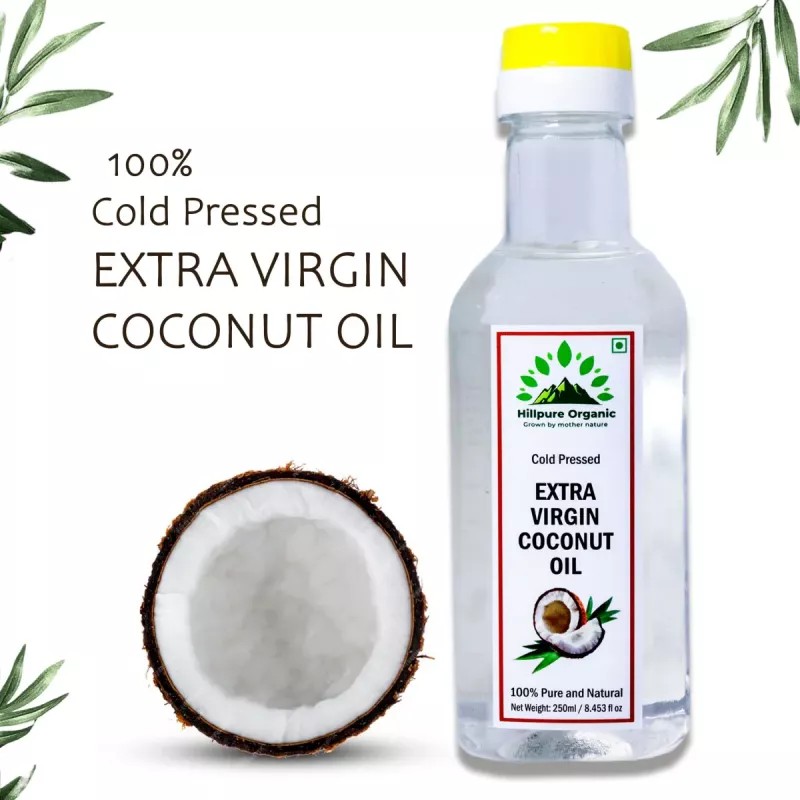 Hillpure Organic Extra Virgin Coconut Oil (250ml)