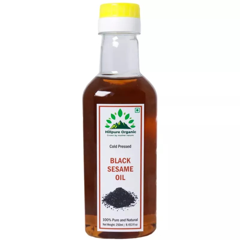 Hillpure Organic Black Sesame Oil (250ml)