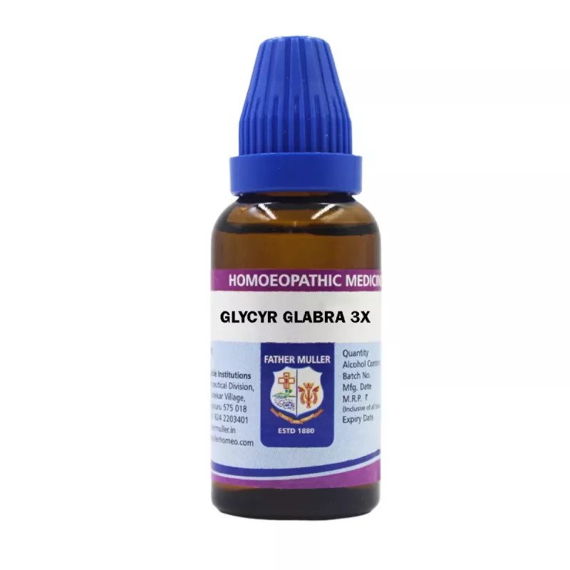 Fr Muller Glycyrrhiza Glabra 3X (30ml)