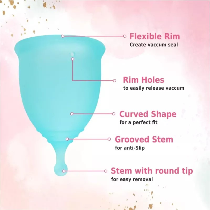 Dr Amgenic Menstrual Cups Reusable For Women (1pcs)