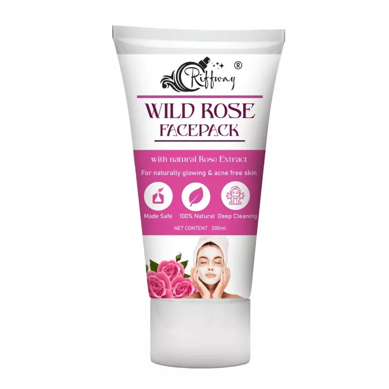 Riffway Wild Rose Face Pack (200ml)