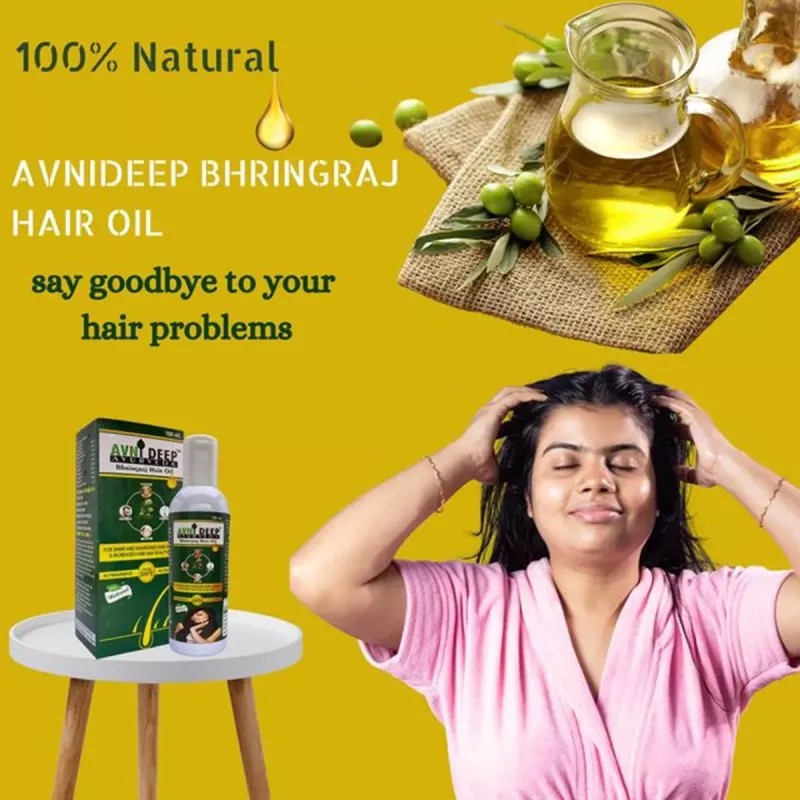 Avni Deep Ayurveda Bhringraj Hair Oil (100ml)
