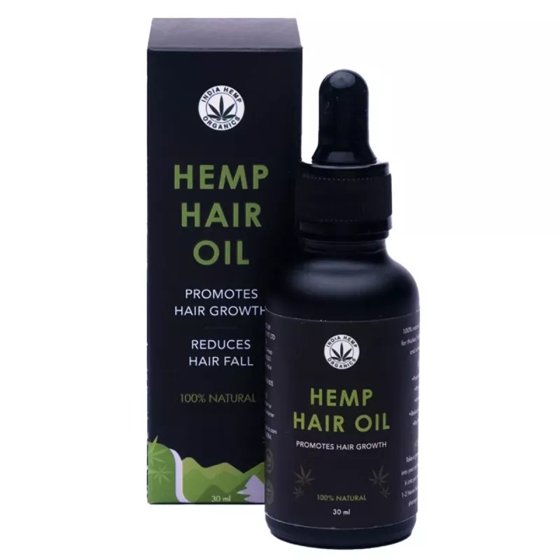 India Hemp Organics Hemp Hair Oil (30ml)