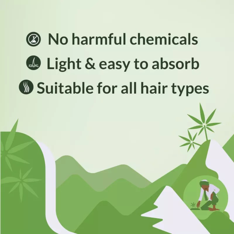 India Hemp Organics Hemp Hair Oil (30ml)