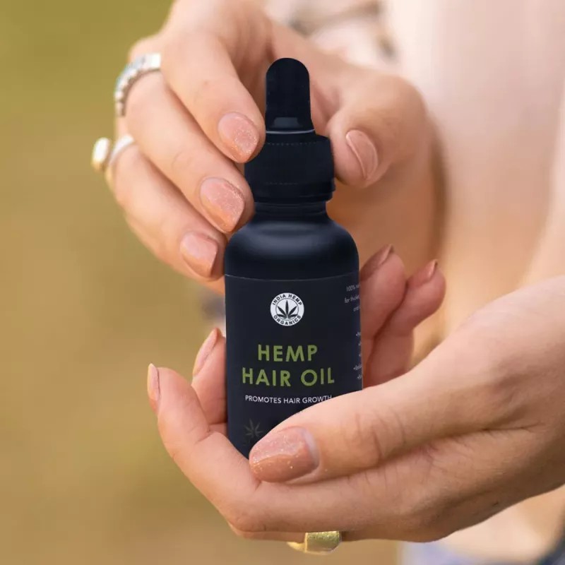 India Hemp Organics Hemp Hair Oil (30ml)