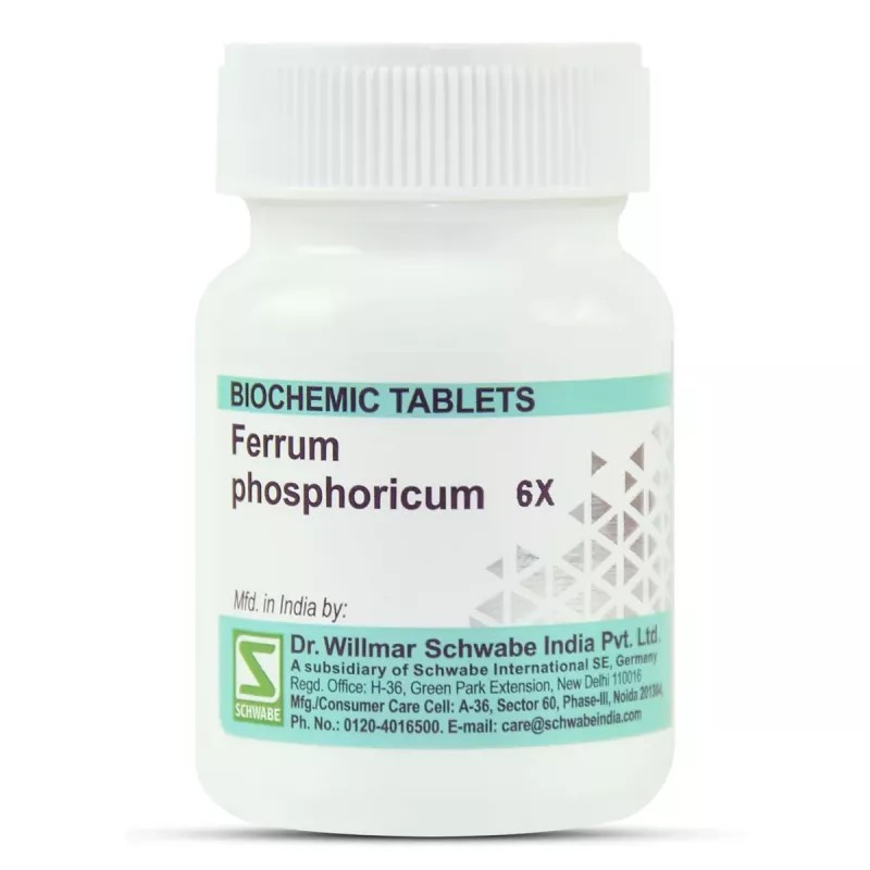 Willmar Schwabe India Ferrum Phosphoricum 6X (25g)