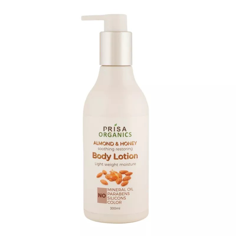 Prisa Organics Almond & Honey Body Lotion (300ml)