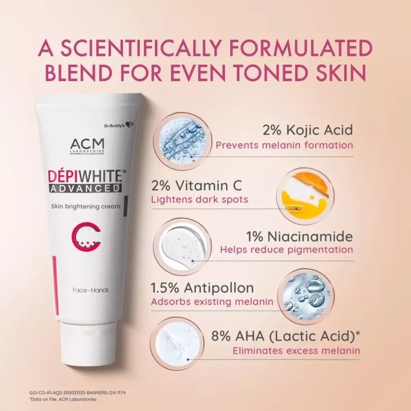 Dr Reddy Depiwhite Advanced Cream (40ml)