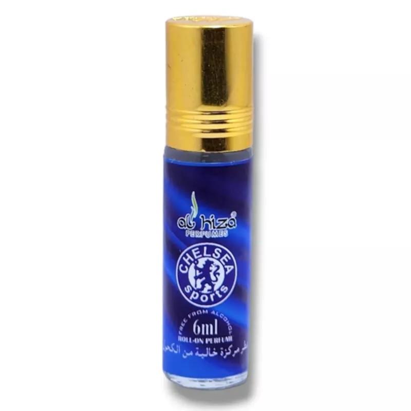 Al Hiza Perfumes Chelsea Sports Roll-On Perfume (6ml, Pack of 2)