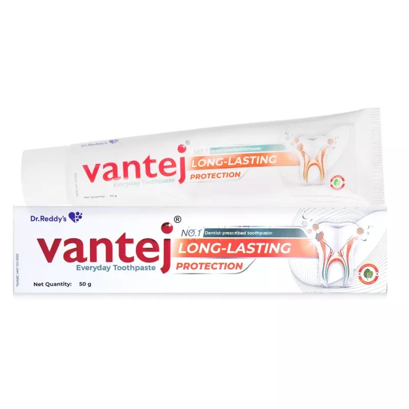 Dr Reddy Vantej Everyday Toothpaste Long-Lasting Protection (50g)