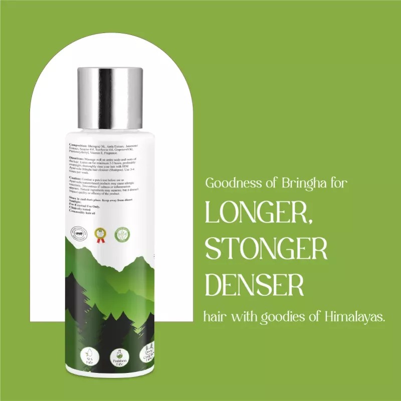 HIM Ayurveda Bringha Hair Oil (100ml)