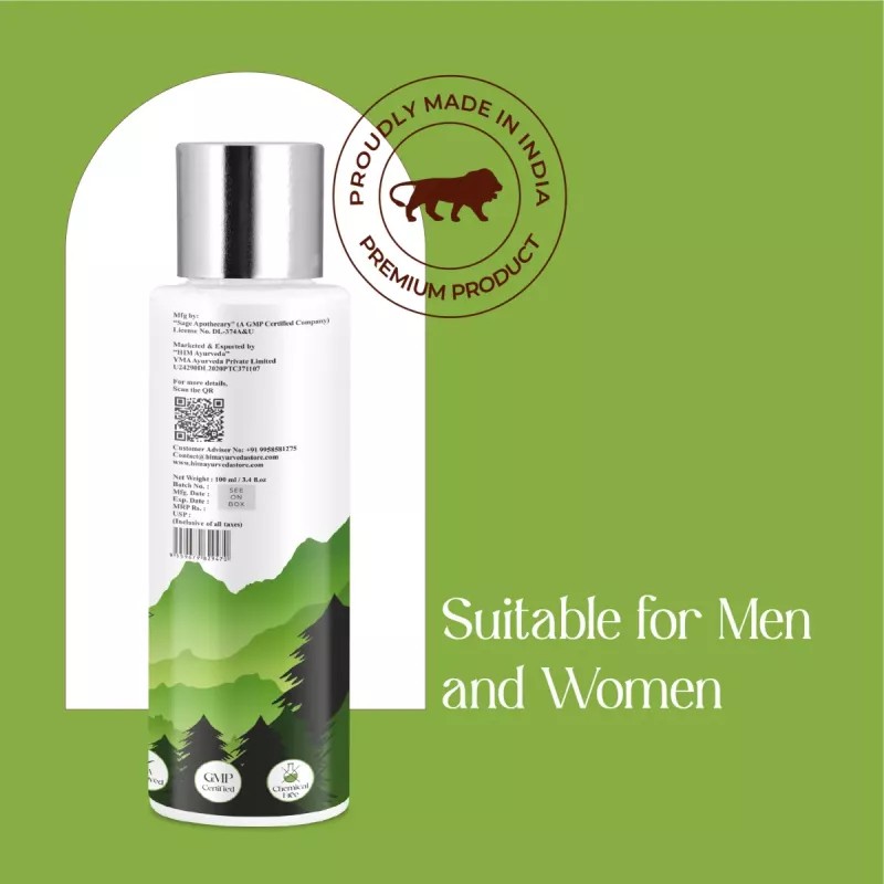 HIM Ayurveda Bringha Hair Oil (100ml)