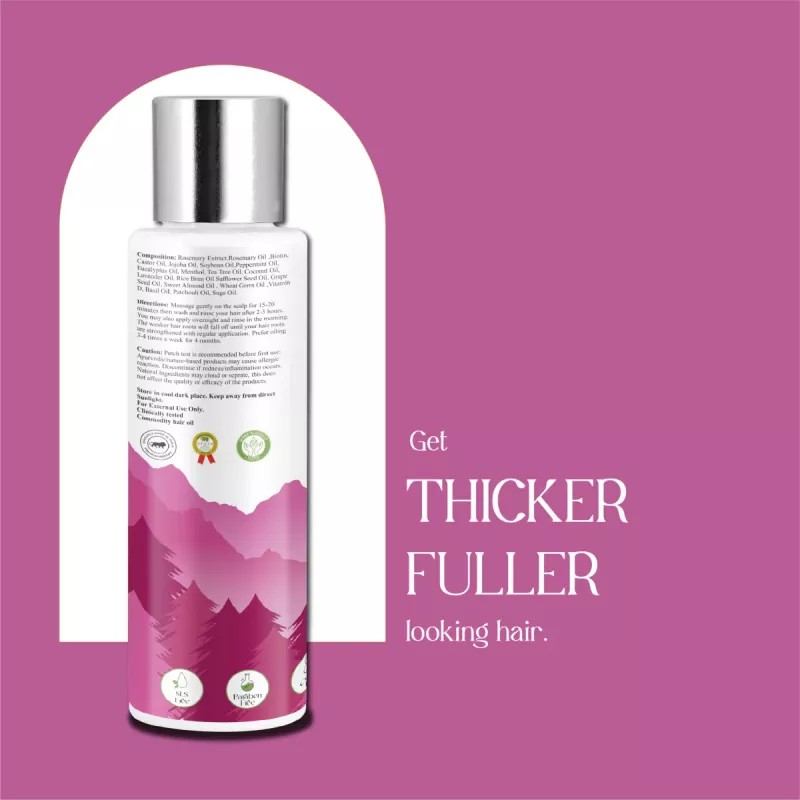 HIM Ayurveda Rosemary Hair Oil (100ml)