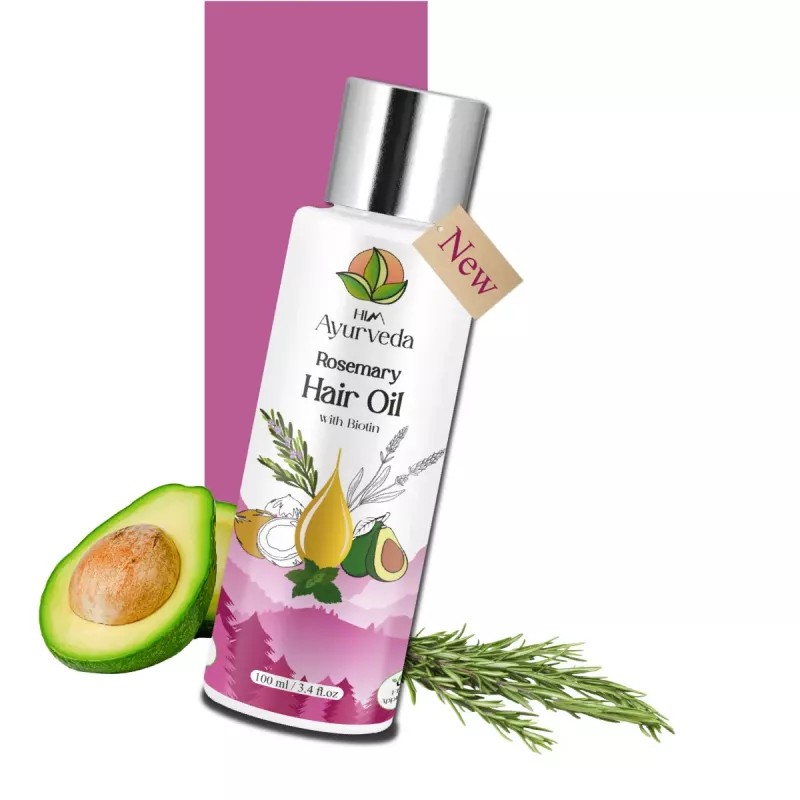 HIM Ayurveda Rosemary Hair Oil (100ml)
