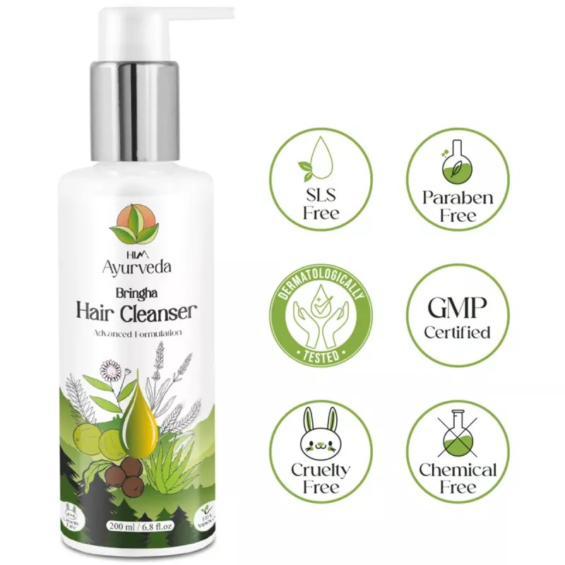 HIM Ayurveda Bringha Hair Cleanser (200ml)