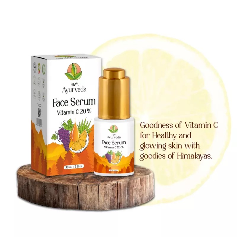 HIM Ayurveda Face Serum Vitamin C 20% (30ml)