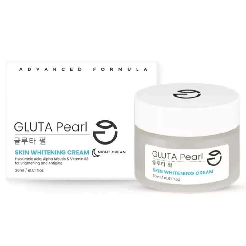 Gluta Pearl Skin Whitening Night Cream (25g)