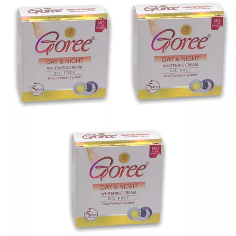 Goree Day And Night Beauty Cream (20g, Pack of 3)