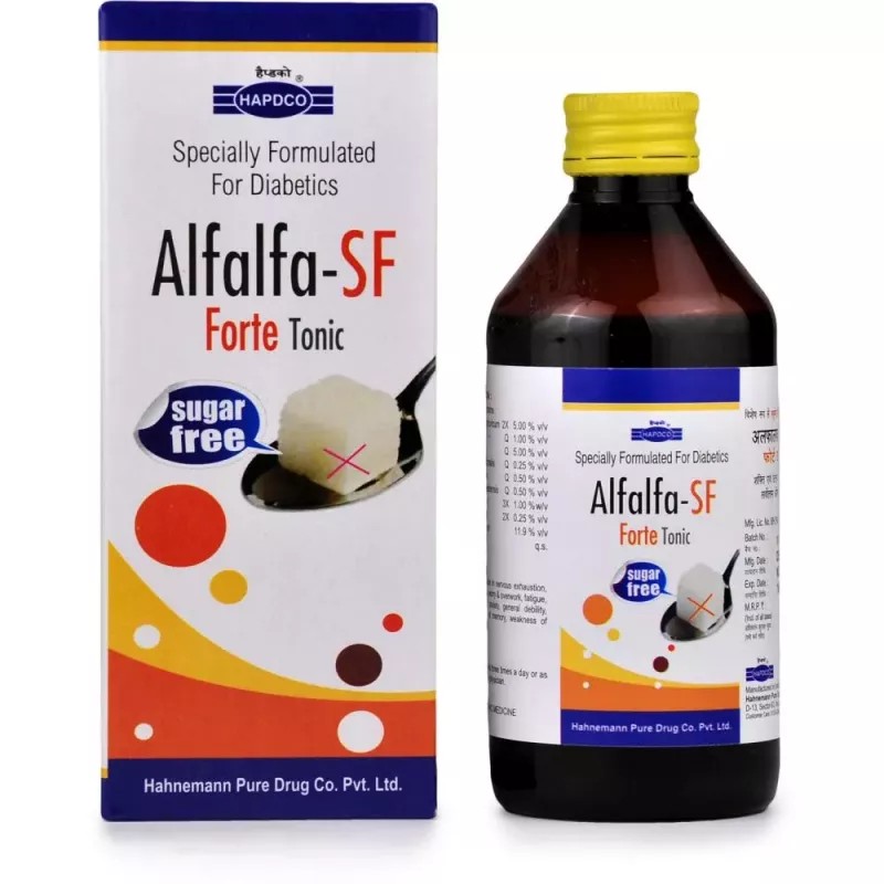 HAPDCO Alfalfa SF Forte Tonic (Sugar Free) (200ml)