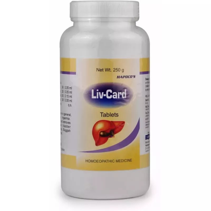 HAPDCO Liv-Card Tablets (250g)