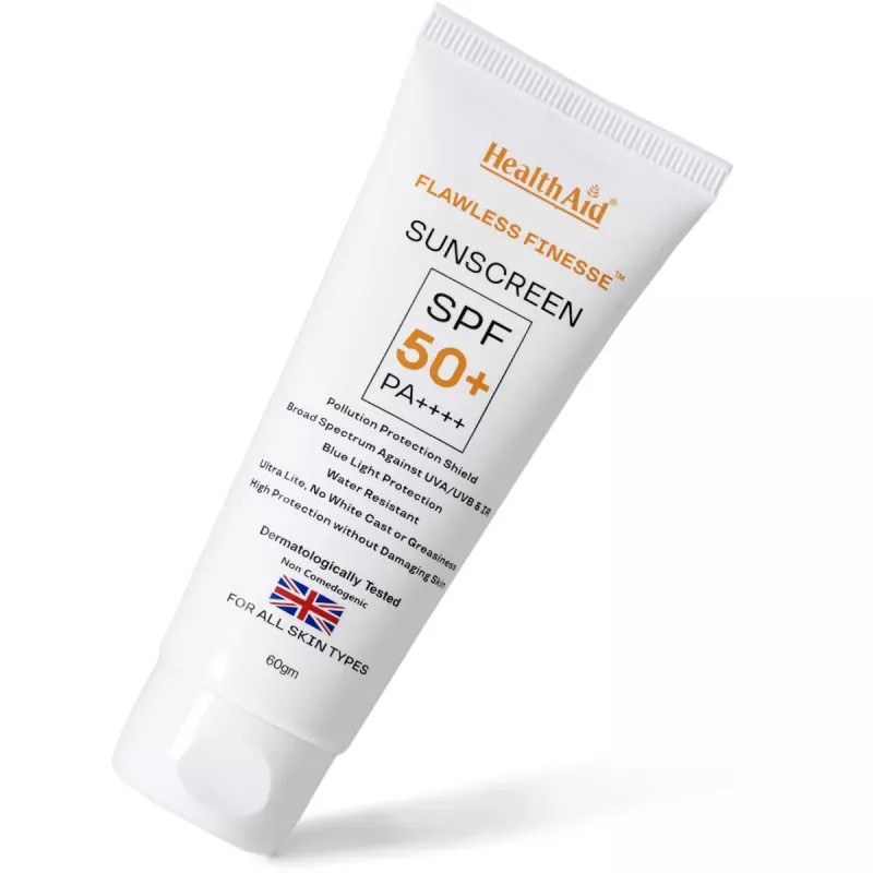 HealthAid Flawless Finesse Sunscreen SPF 50+ PA++++ (60g)