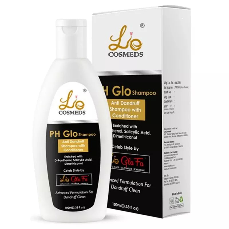 Lio Cosmeds Ph Glo Anti Dandruff Shampoo With Conditioner (100ml)