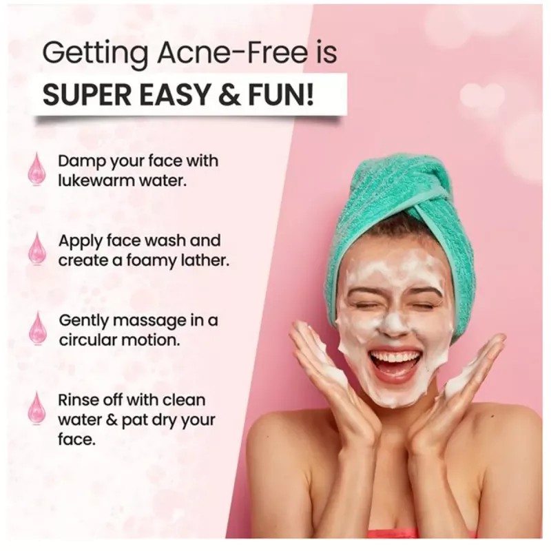 Lio Cosmeds Ph Glo Anti Acne Facewash (60ml)