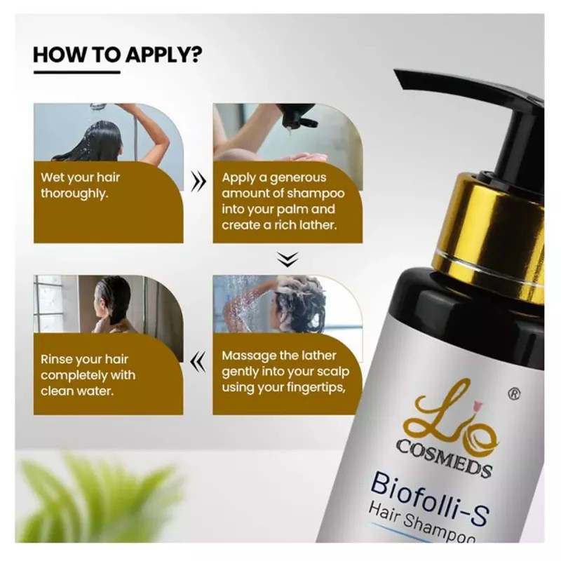 Lio Cosmeds Biofolli-S Hair Shampoo (100ml)