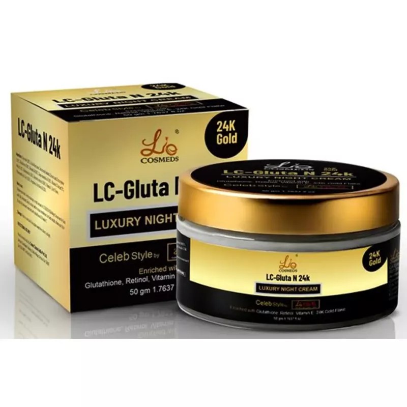 Lio Cosmeds Lc Gluta N 24K Luxury Night Cream (50g)